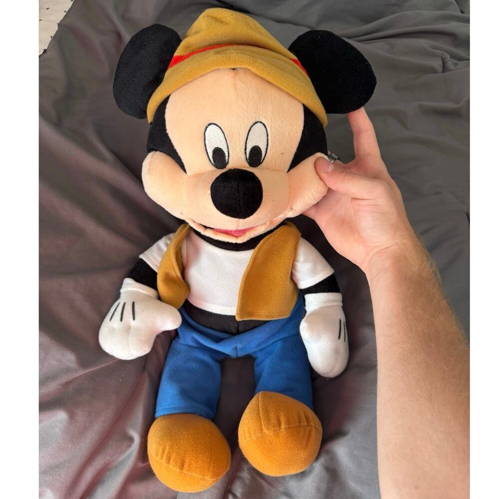 Disneyland Mickey Mouse Matterhorn 18" plush toy
